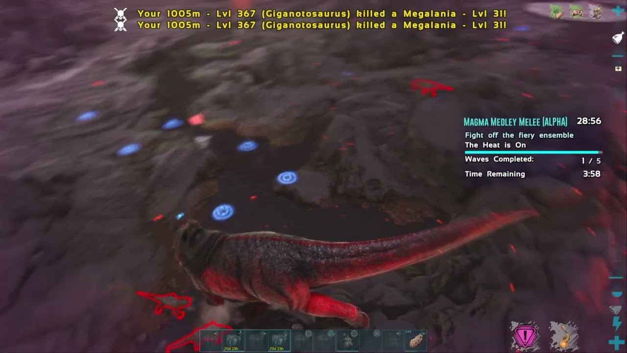 ARK: Genesis mission magma medley melee alpha solo