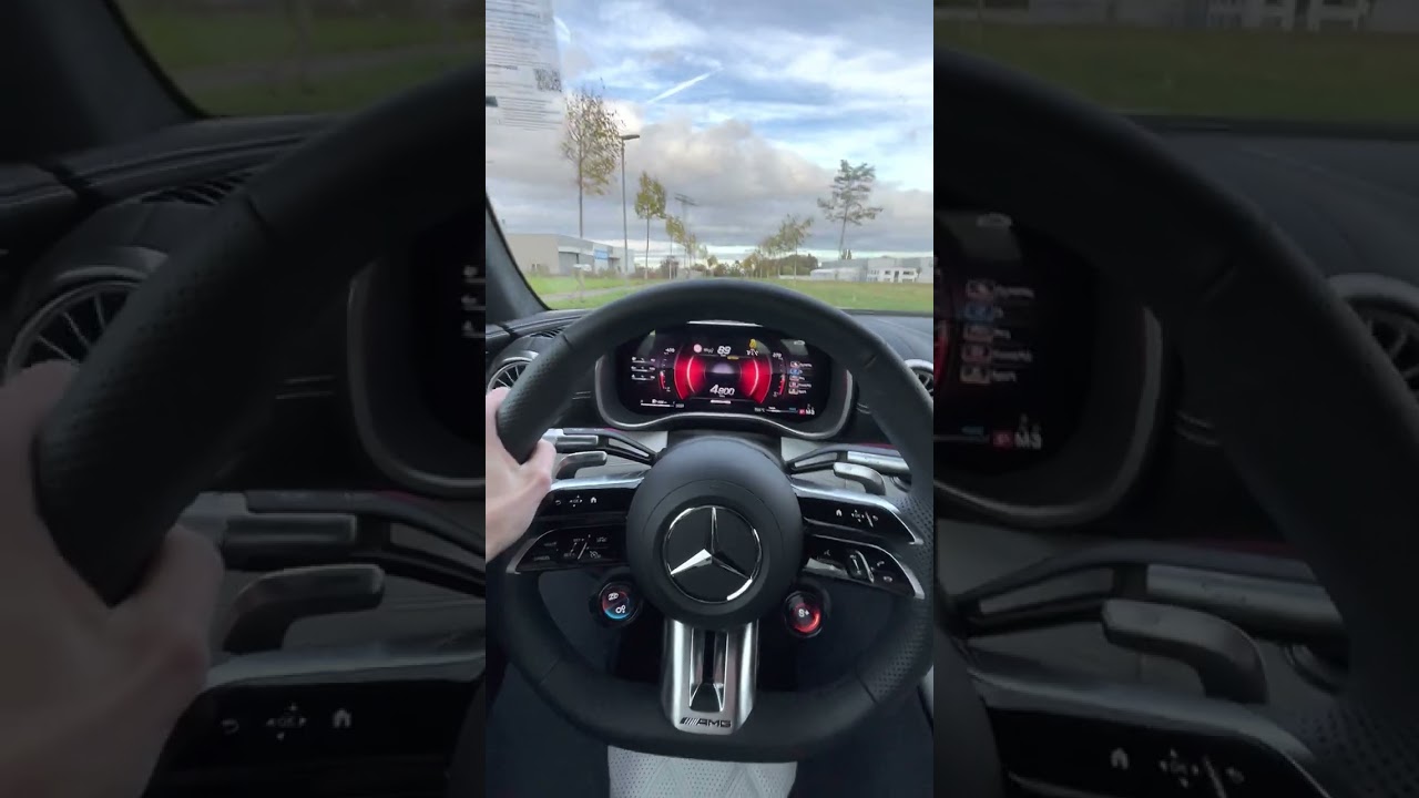 💥 NEW Mercedes SL 43 AMG 0-100 acceleration 💥