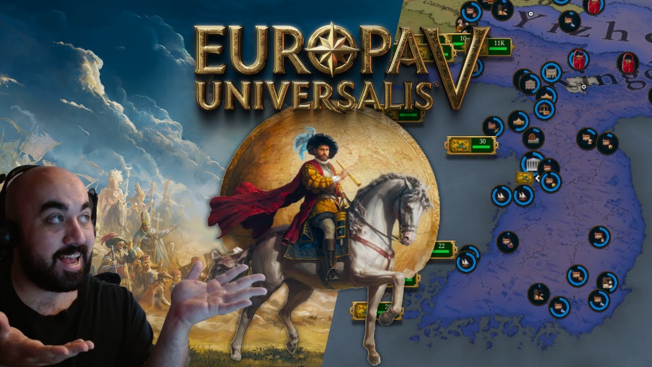 Europa Universalis 5 GAMEPLAY Reveal - Economics Focus as KOREA