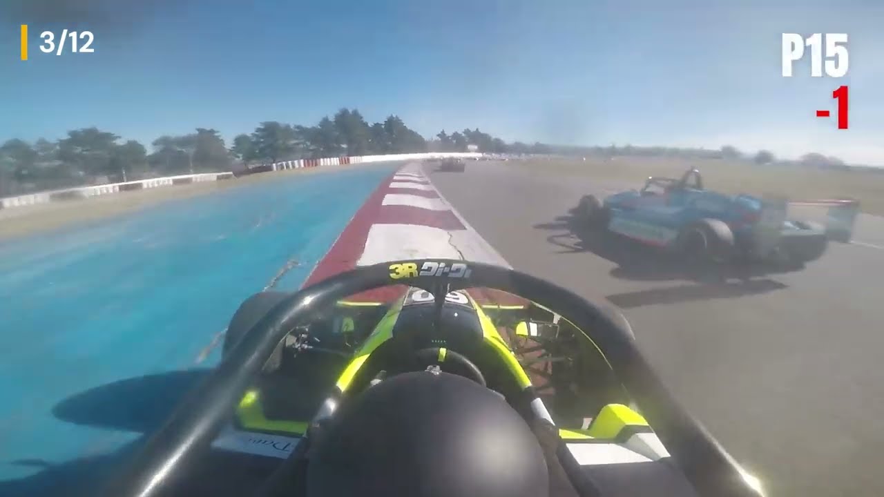 Final 1 de la Formula 3 Metropolitana en el Autódromo Oscar Cabalen