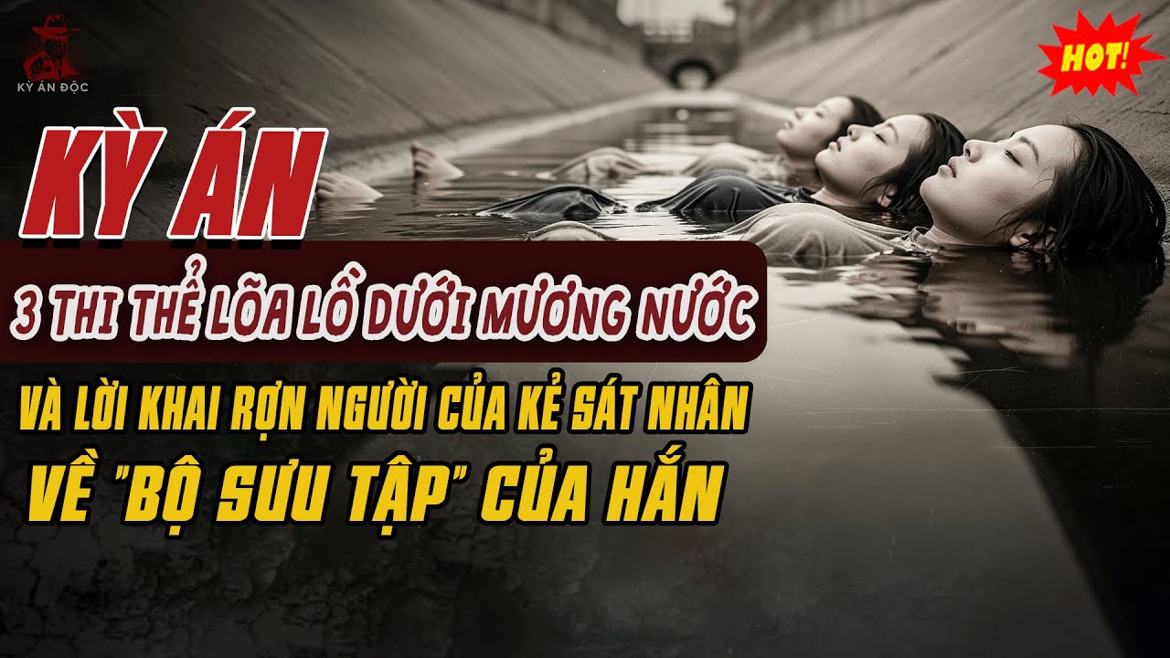 🚨Kỳ Án Trung Quốc: 3 THI THỂ LÕA LỒ Dưới Mương Nước Và Lời Khai Kẻ Sát Nhân Về 
