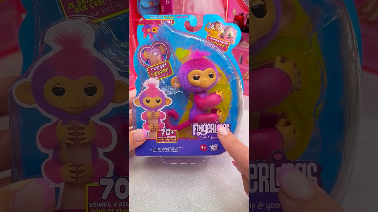 🐒 Meet my NEW Fingerling Baby Monkey Charli. #fingerlings #monkey #interactivetoys #unboxingtoys