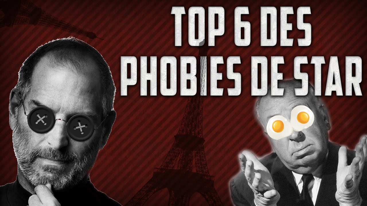 TOP 6 des phobies de stars ! FR/EN