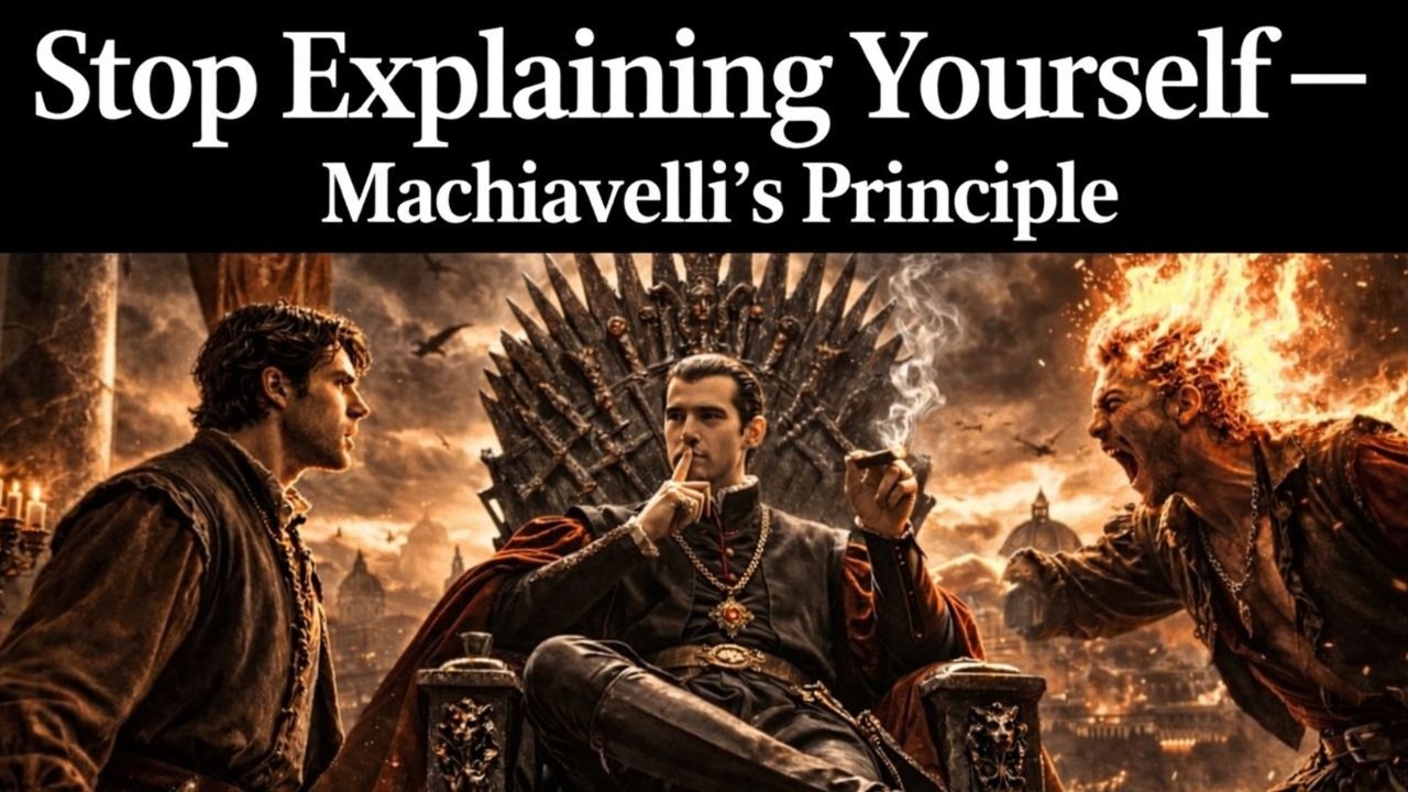 Stop Defending Yourself! Use This Power Move Instead  Machiavelli’s Strategy for Power and Influence