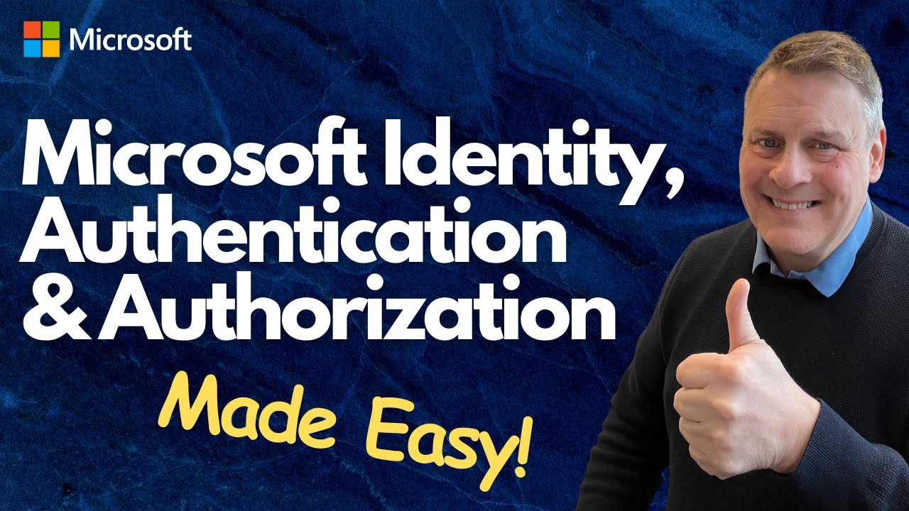 Упрощенная идентификация, аутентификация и авторизация Microsoft!