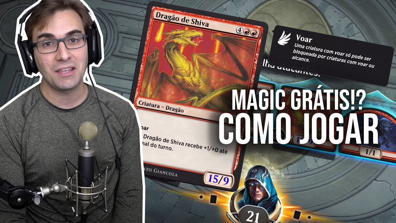 Como Jogar MAGIC THE GATHERING!? | Game GR&Aacute;TIS - MTG Arena Gameplay