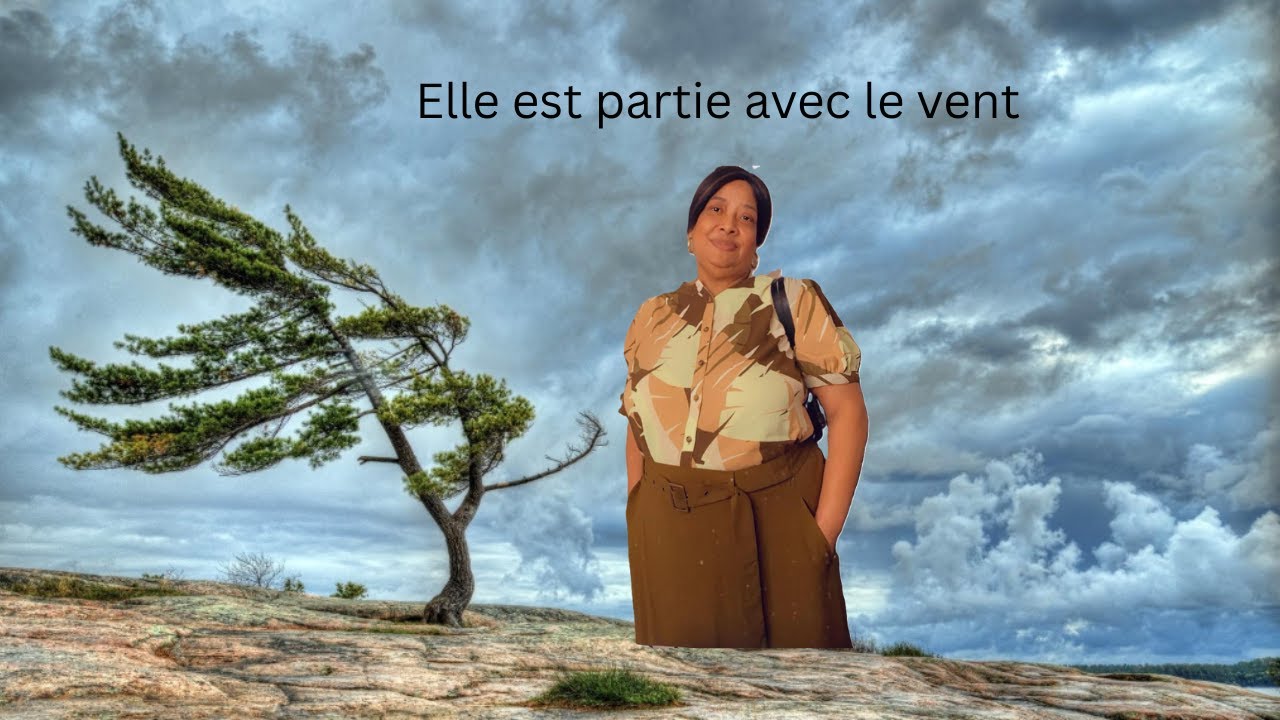 Elle est partie avec le vent
