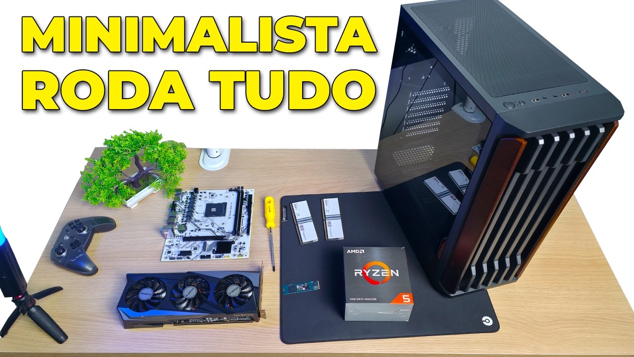 o Melhor PC Gamer Barato Custo Benefício Minimalista de 2026 - Montagem e Testes