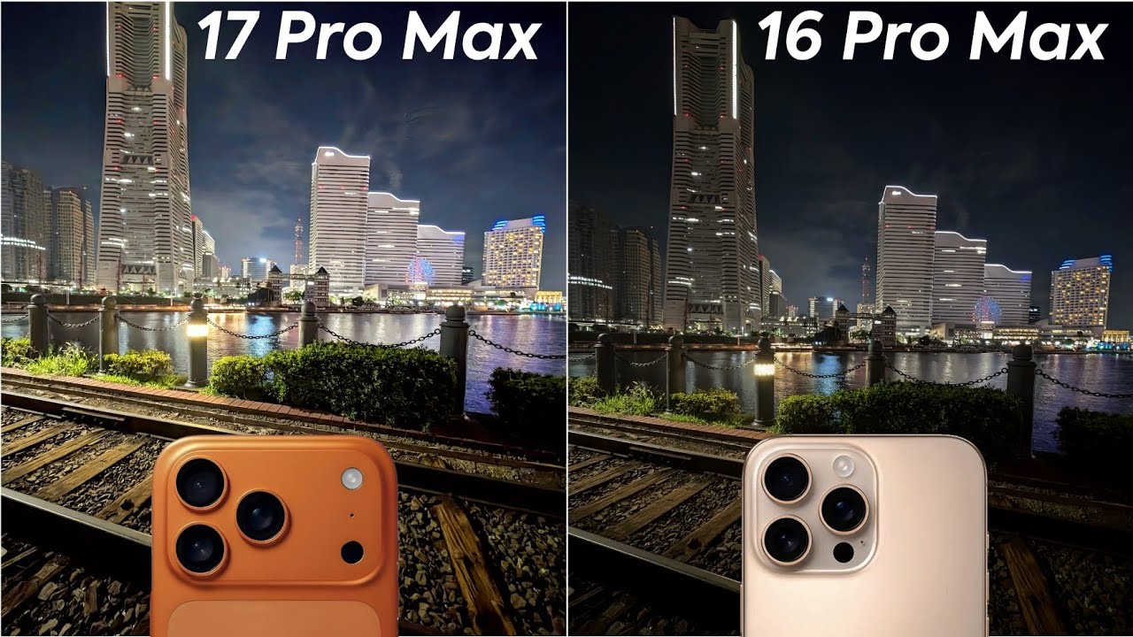 iPhone 17 Pro Max vs iPhone 16 Pro Max Camera Test Comparison