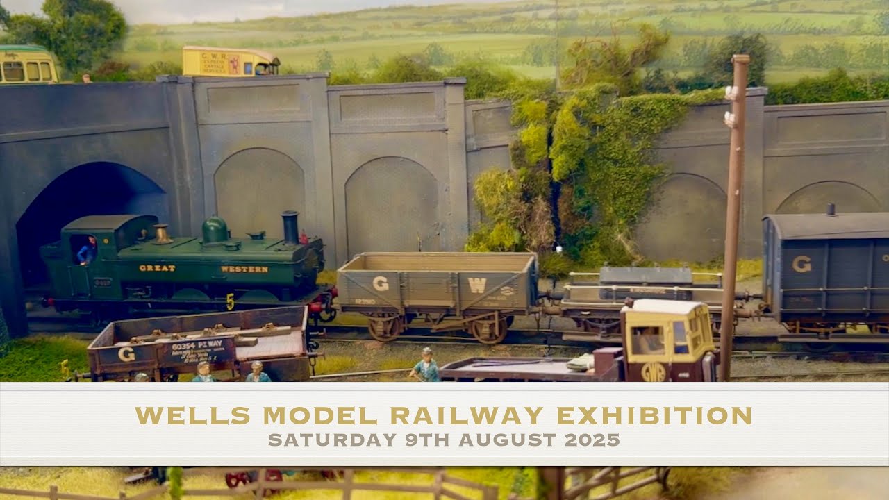 THE WELLS RAILWAY FRATERNITY 47TH MODEL RAILWAY EXHIBITION  SAT 9TH & SUN 10TH AUG 2025 (PART 1)