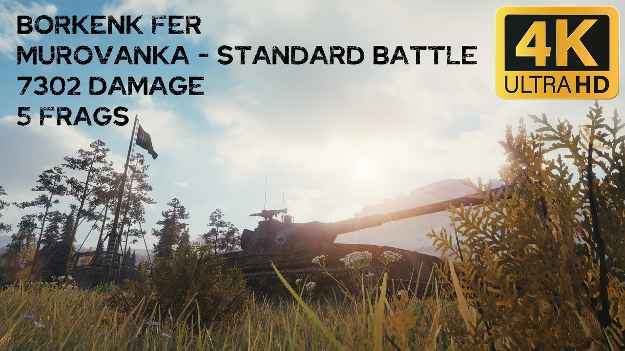 Borkenkäfer 7,3k damage 5 frags on Murovanka - World of Tanks