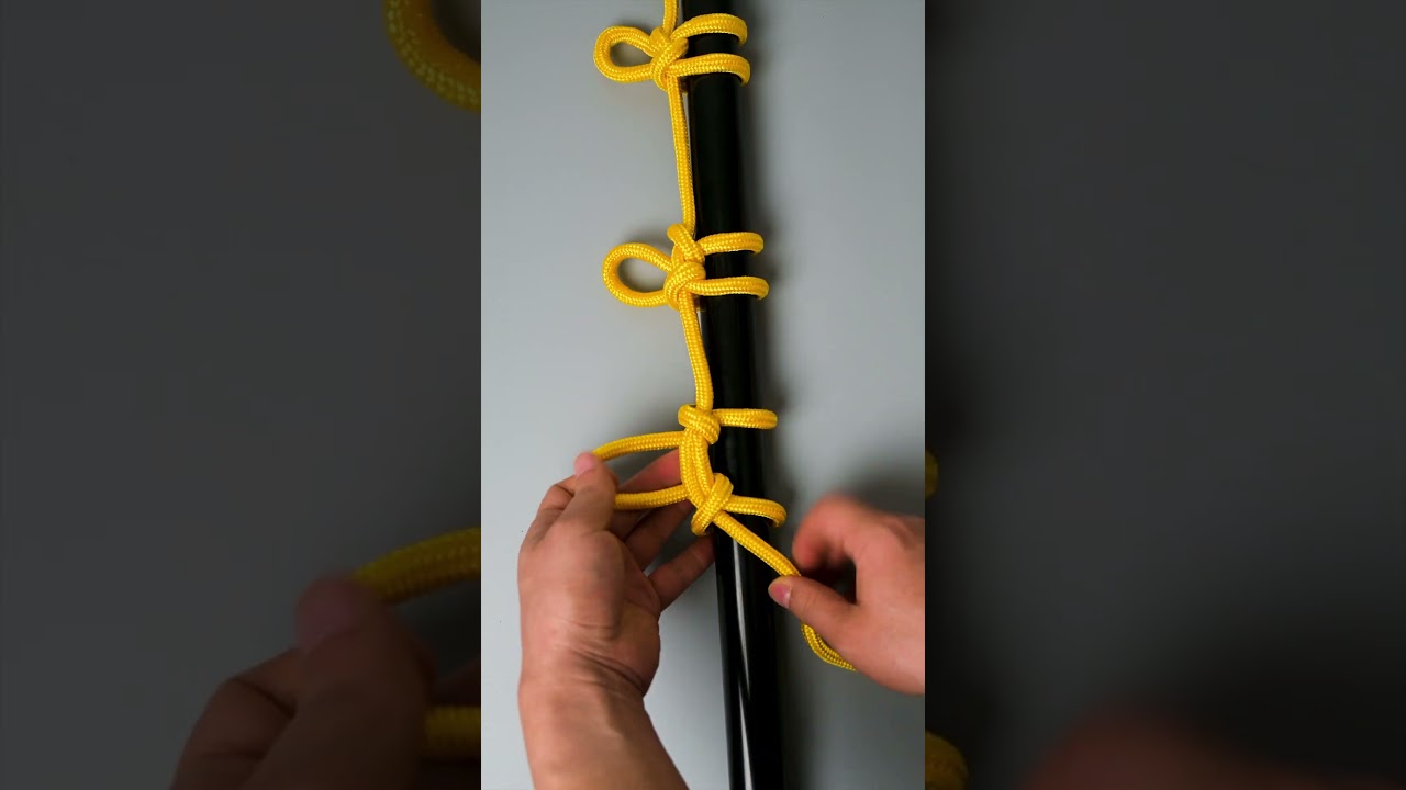 Knot for drying clothes
