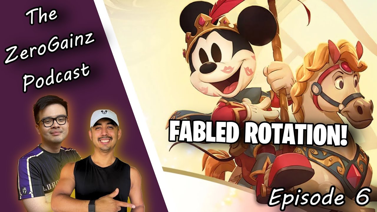 Lorcana Set 9 Fabled: Post Rotation! | TheZeroGainz Podcast Episode 6