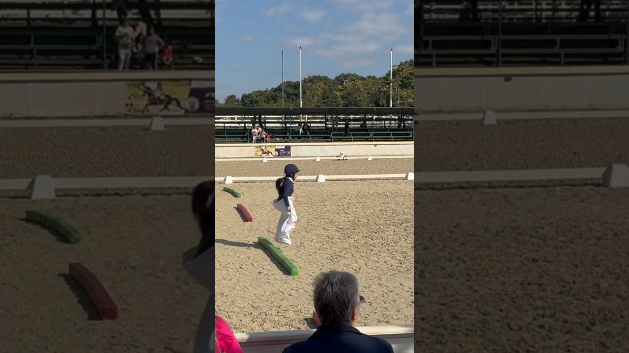 Potato sack race🏁#equestrian #christmas #christmasgames #arena