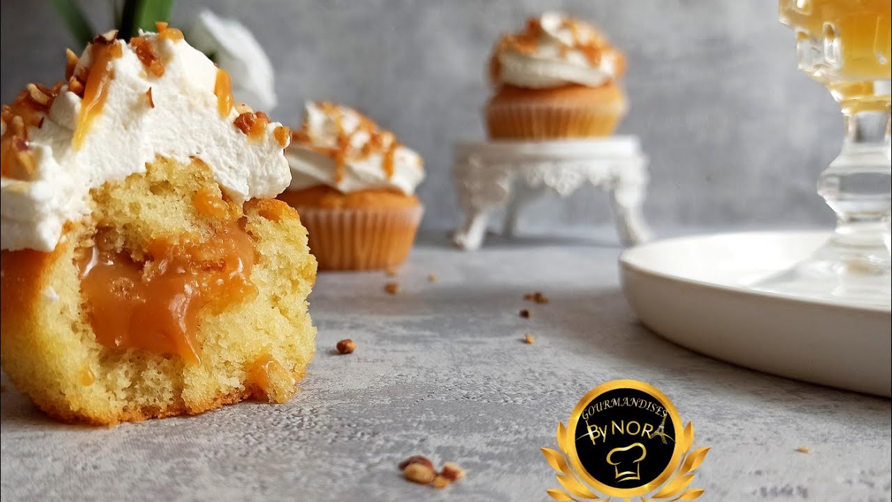 CUPCAKE Капкейк с карамелью Vanille Cœur
