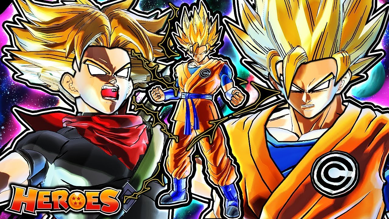 Dragon Ball Xenoverse 2 Heroes - Dark Berserk Goku Transformation Prison Planet Saga Gameplay MOD