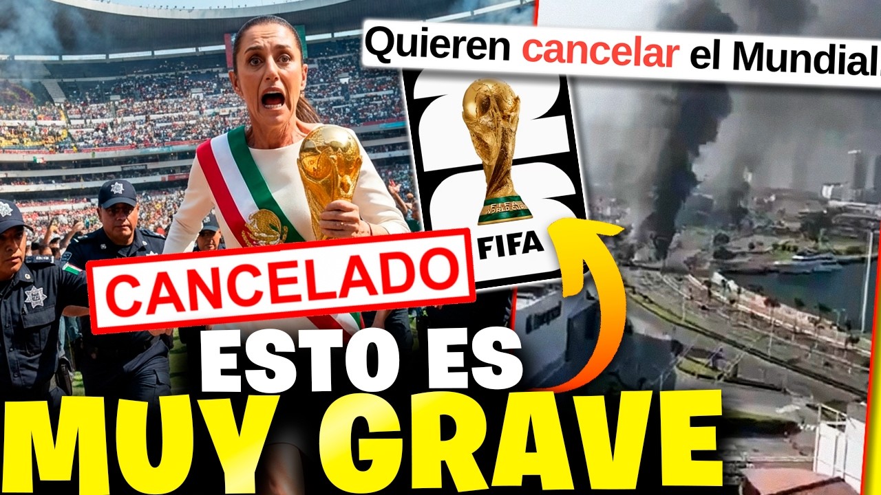 “Es demasiado peligroso”: Exigen a la FIFA quitarle el Mundial a México ❌