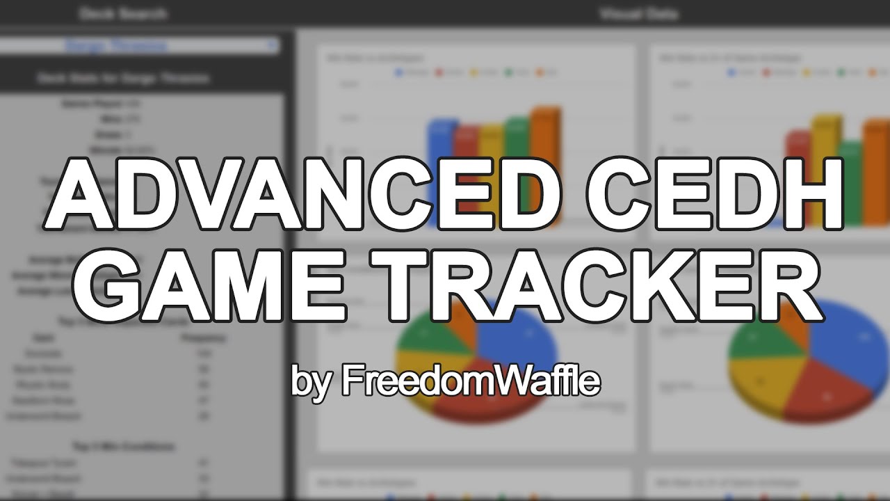 Advanced CEDH Game Tracker Setup and Overview