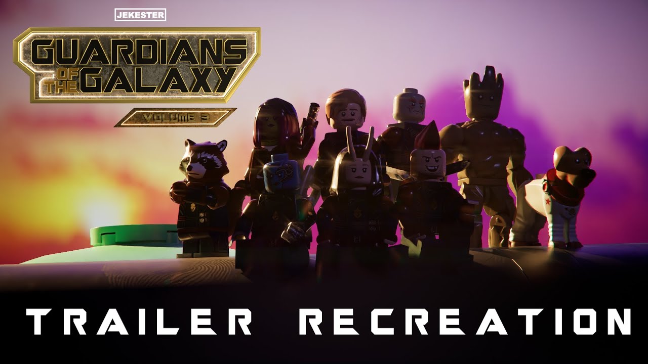 Guardians Of The Galaxy Volume 3 Trailer Made in LEGO