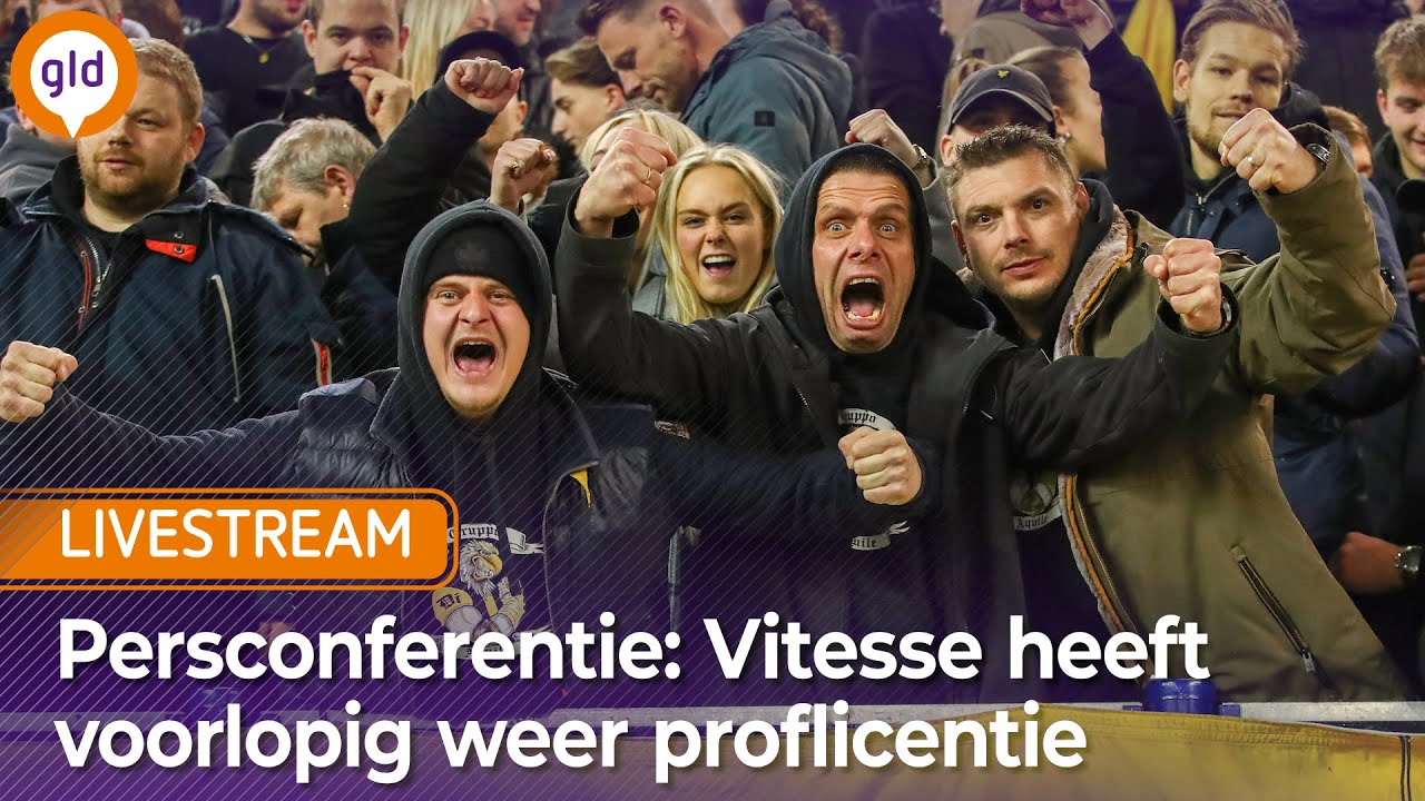 LIVE: Persconferentie Vitesse heeft voorlopig proflicentie terug
