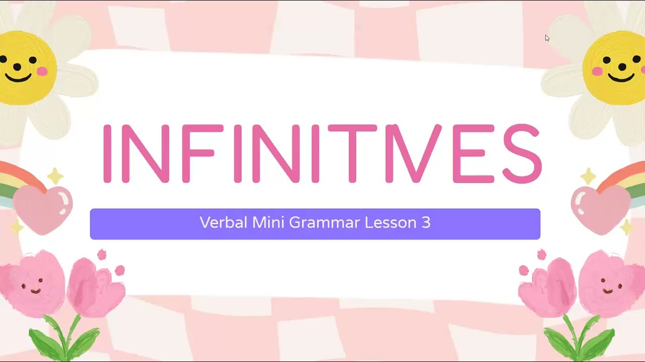 Gerund and Infinitive Review