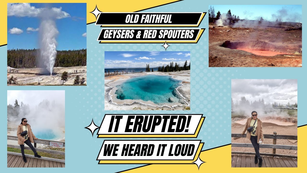 What An Eruption! The Largest Geyser Basin & Red Spouter Explosion Heard 2 Miles Away
