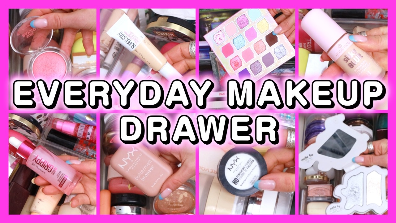 Updating My Everyday Makeup Drawer For March!! (spring makeup favorites!)