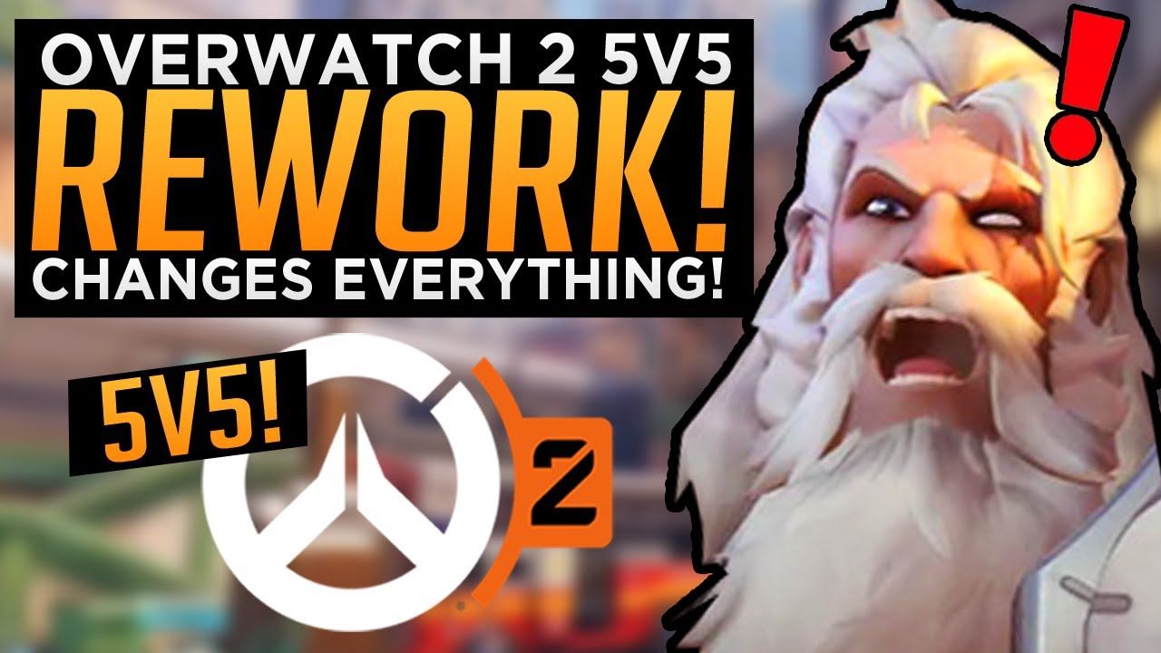 Overwatch 2 is 5v5 Confirmed! - How 5v5 Changes EVERYTHING!