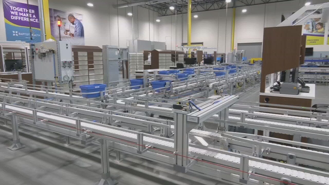 Baptist Health opens high-tech pharmacy center in La Grange to sort meds for 9 hospitals