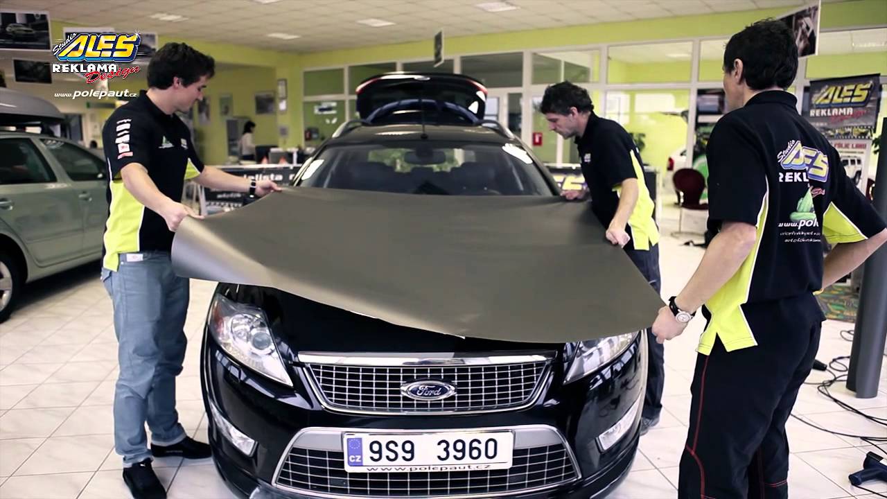 Ford Mondeo BA7 2.0 TDI - celopolep - colorchange (www.polepaut.cz) grahite 3D carbon f&oacute;lie