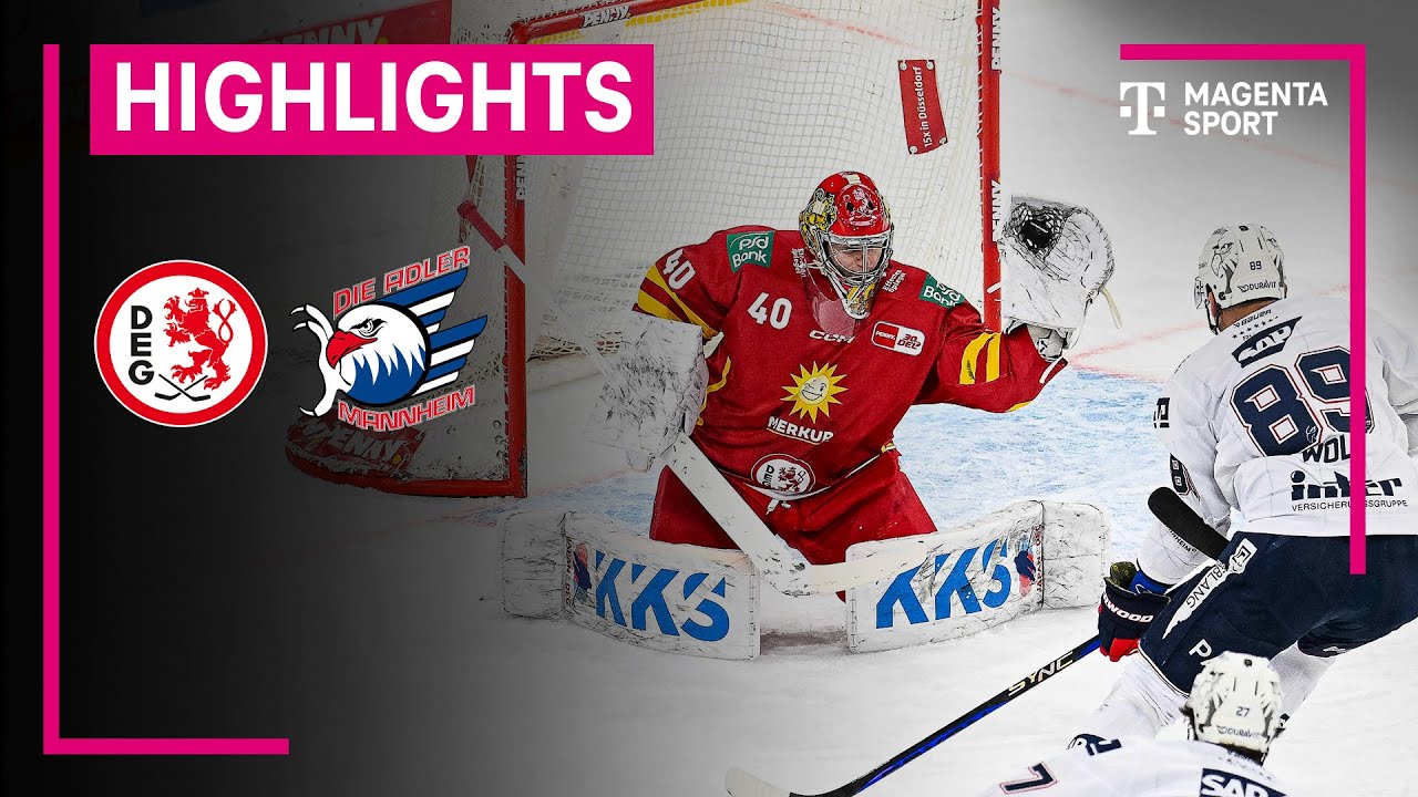 Düsseldorfer EG - Adler Mannheim | PENNY DEL | MAGENTA SPORT