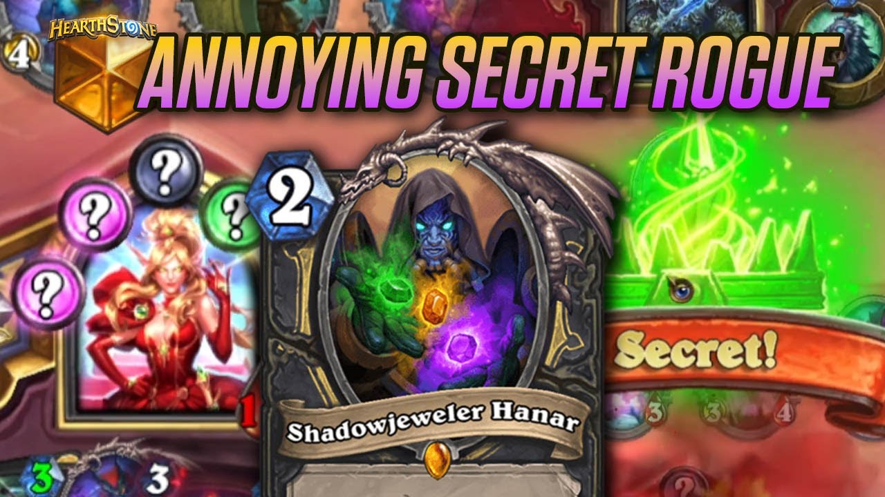 Annoy Your Opponents (and WIN at Top Legend) w/ This Secret Rogue! | Savjz Hearthstone