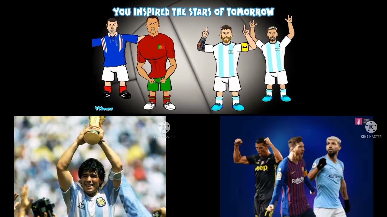 442oons A-Z of Maradona Comparison (Original vs 442oons Parody vs Remake)