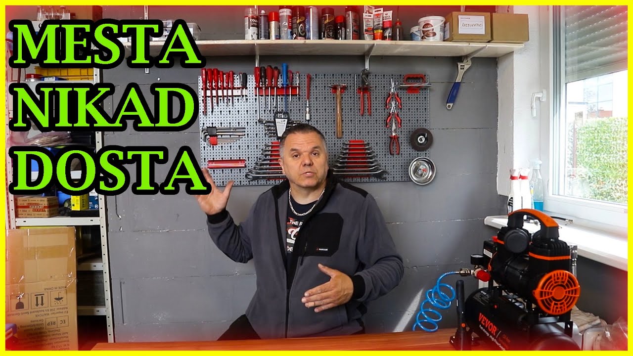 Sredjivanje radionice i sortiranje alata