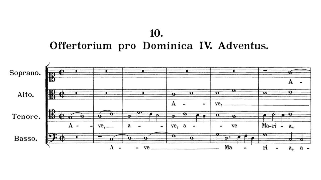 Johann Joseph Fux - Ave Maria, K.151