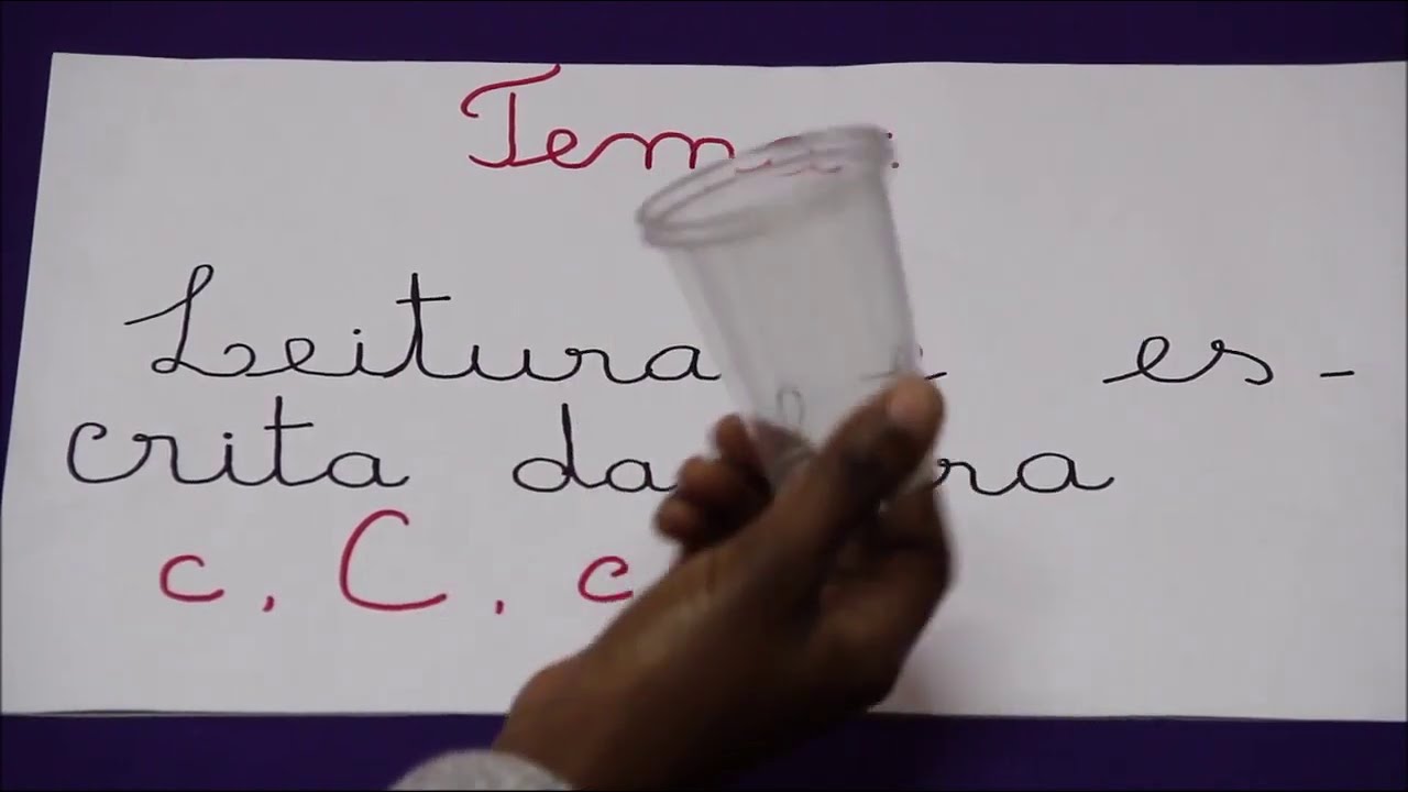 Disciplina de Português - 1ª Classe - Leitura e Escrita da Letra “C”