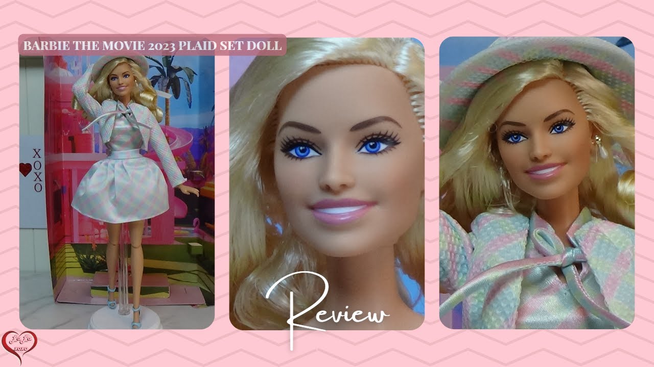 Barbie the Movie 2023 Barbie Plaid Set Doll HRF26 Review