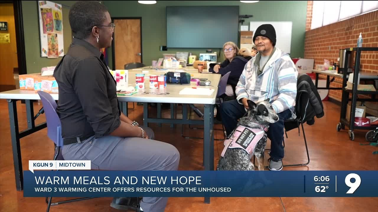Warm Meals and New Hope: Ward 3 Warming Center gives resources to the community