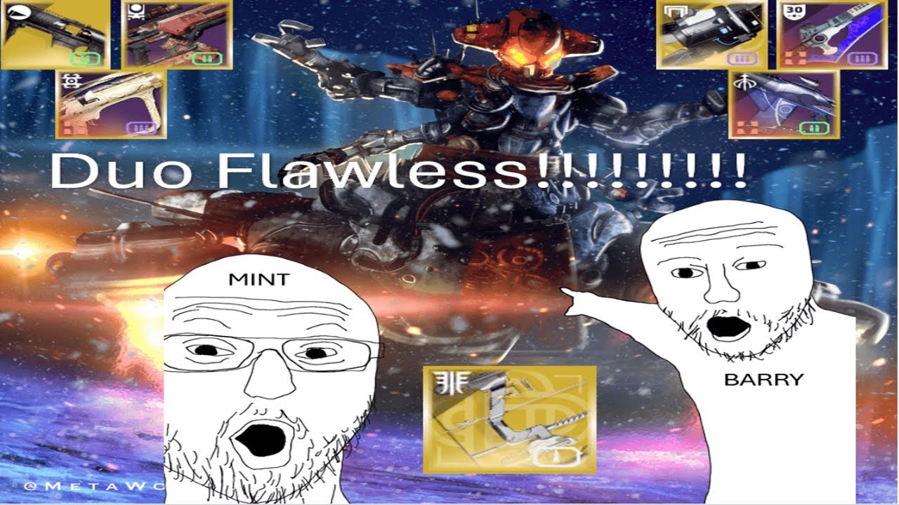 World's Sketchiest Duo Flawless Deepstone Crypt (Season of the Wish)