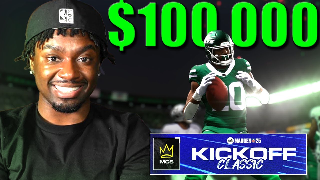 $100k MCS TOURNAMENT GAME EP4 | Madden NFL 25 Gameplay