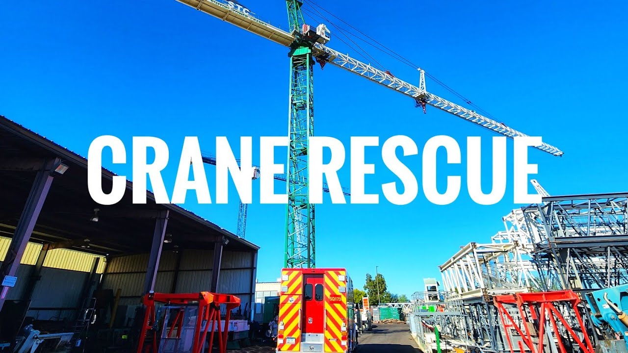 Crane Rescue - Technical Rescue Training - Arizona