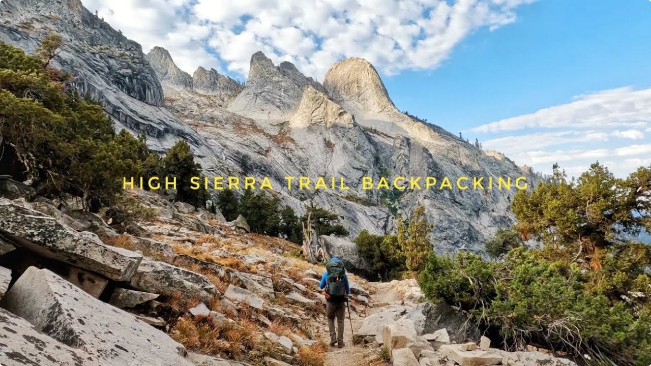 Backpacking on the High Sierra Trail - 4 Days / 3 Nights - Crescent Meadows to Precipice Lake
