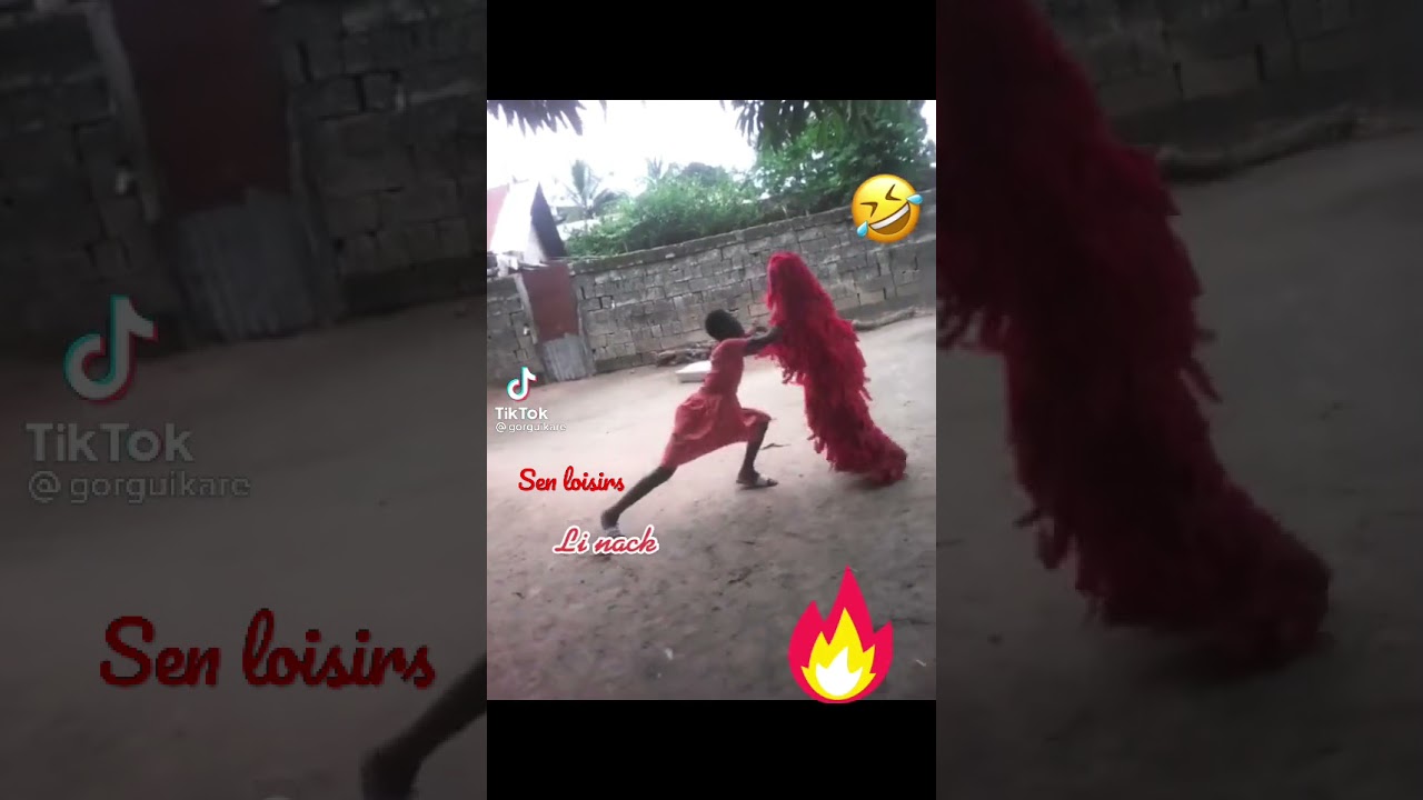 B@g@rre entre le kankourang et la fillette :khal&eacute; bi defalna kankourang bi