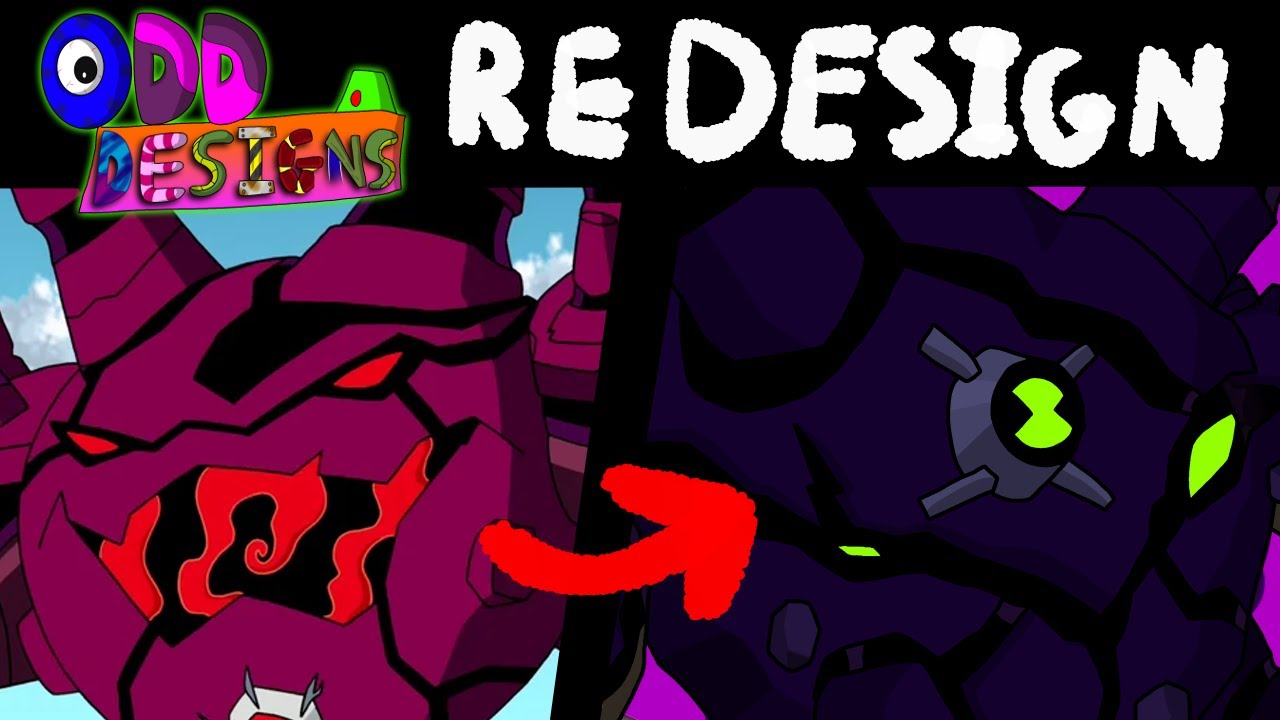 Odd Designs: Redesigning Ben 10's Ultimate Gravattack