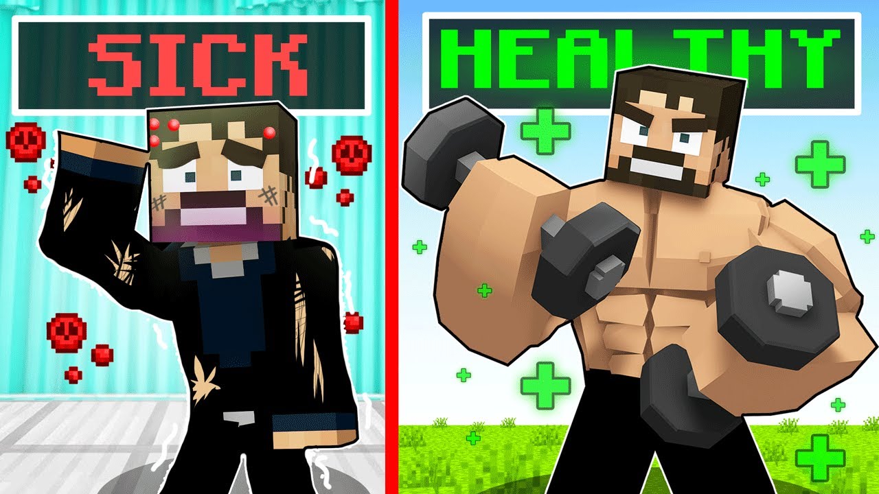 SICK To Healthy in Minecraft