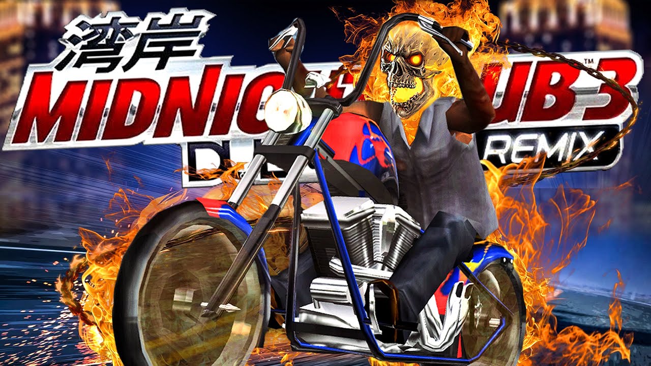 ENCONTREI O MOTOQUEIRO FANTASMA NO MIDNIGHT CLUB 3 DE PS2! 😱