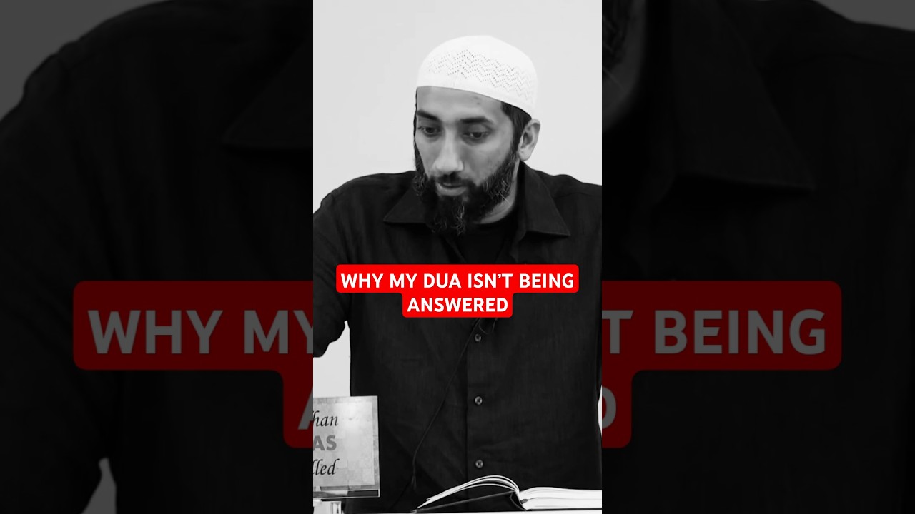 Praying for Family, Facing Rejection- Nouman Ali Khan. #islamicreminder #motivation #faith #shorts