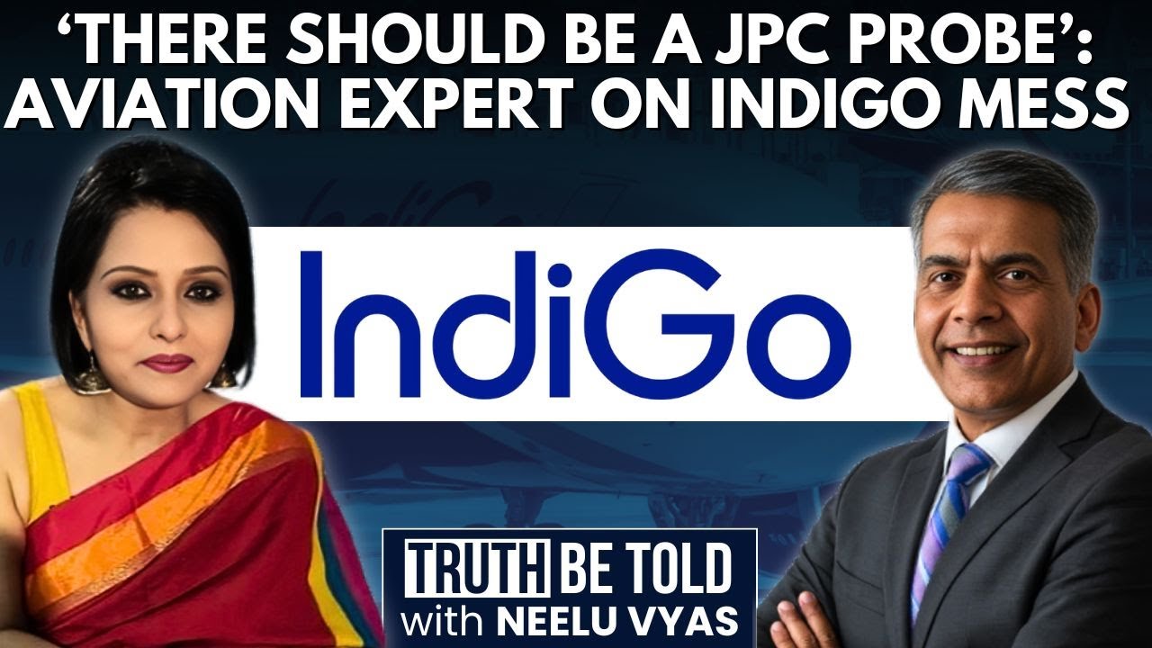 IndiGo Crisis: Aviation Expert Captain Amit Singh Calls For JPC Probe Into Aviation Mess |Neelu Vyas