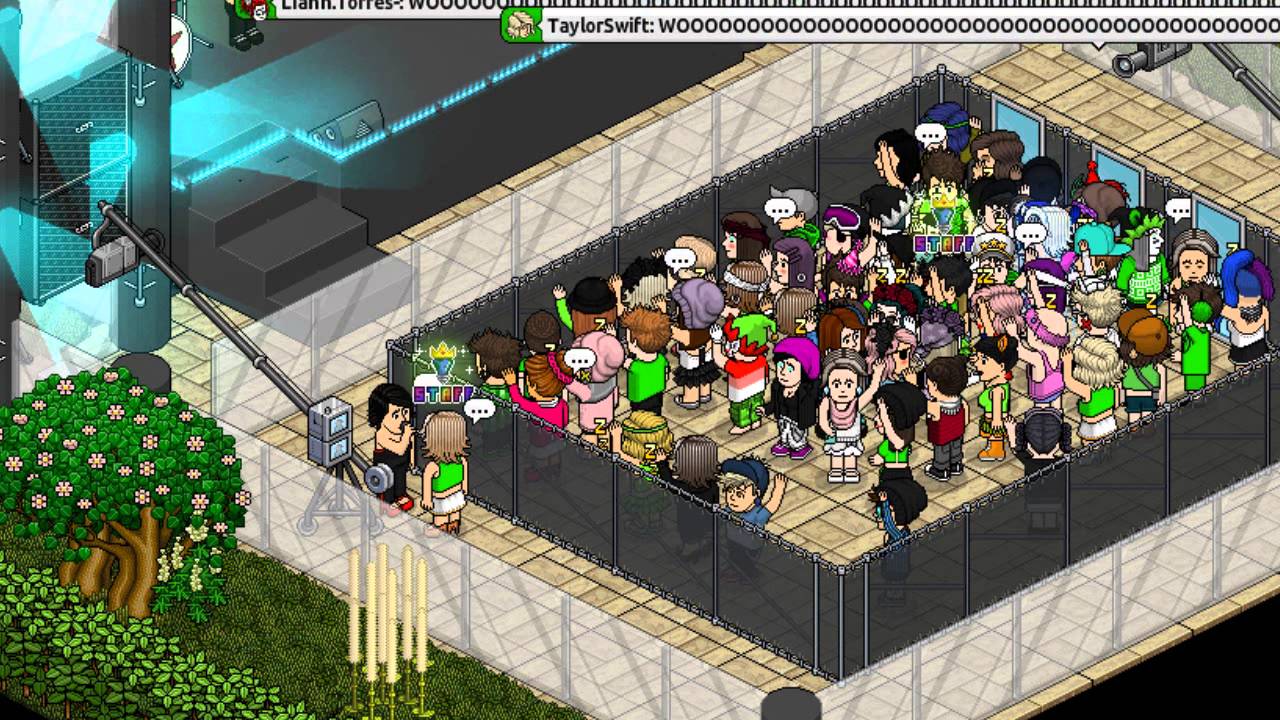 Demi Lovato Habblive - Live in S&atilde;o Paulo (HABBO)