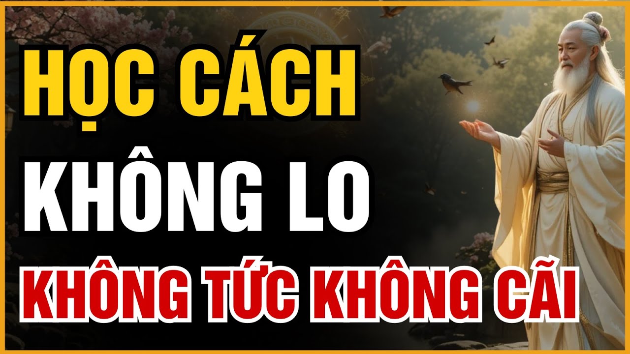 HỌC C&Aacute;CH SỐNG KH&Ocirc;NG LO, KH&Ocirc;NG TỨC, KH&Ocirc;NG C&Atilde;I &ndash; N&Ecirc;N NGHE MỘT LẦN TRONG ĐỜI | ĐẠO CỔ NH&Acirc;N